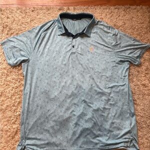 Elegant Light Blue Polo Shirt for Men